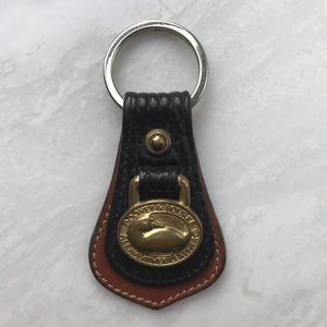 Vintage Dooney & Burke Leather Keychain